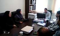بازدید مدیرفنآوری اطلاعات از بیمارستان شهدای رضوانشهر