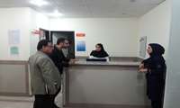 بازدید ستاد واحد بازرسی از بیمارستان شهدای  رضوانشهر